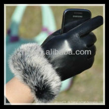 Luxus-Stil Touchscreen Handschuhe Leder Palme für ipad